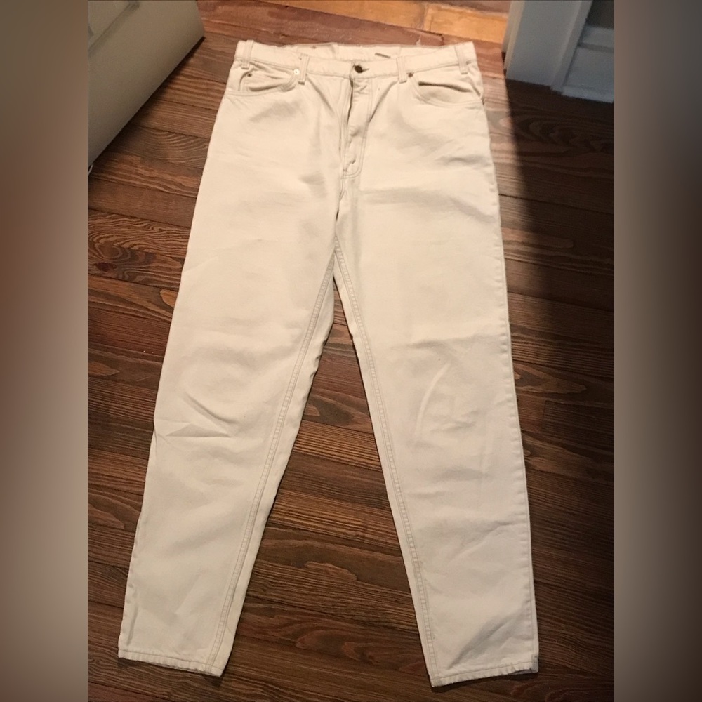 levis white orange tabs / size 36